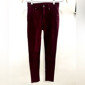 Women’s Burgundy Carmar Jeans